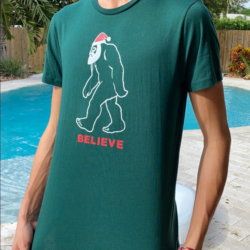 Xmas Christmas big foot-never worn!